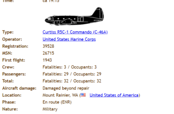 image of C-46 crash data