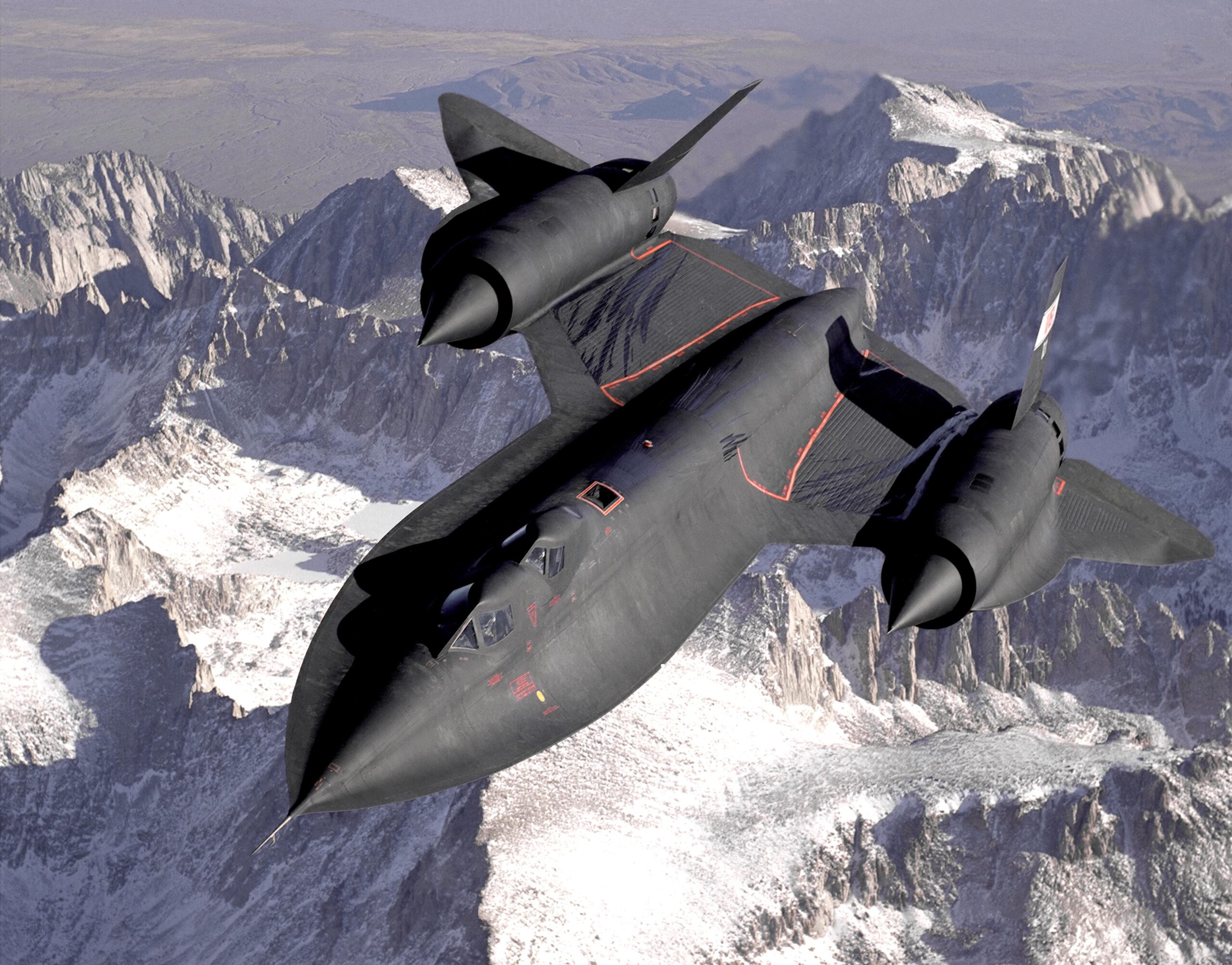 SR-71 Plane