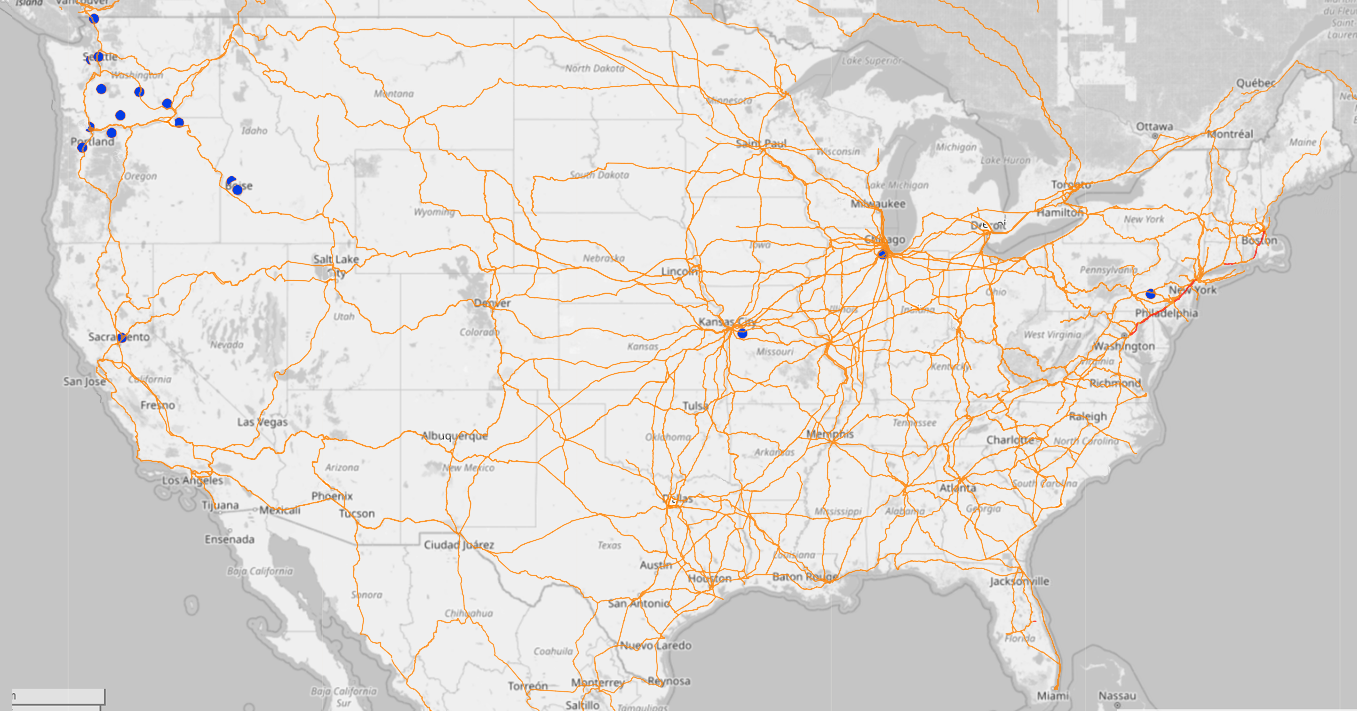 Class 1 Railroads with June 24 1947